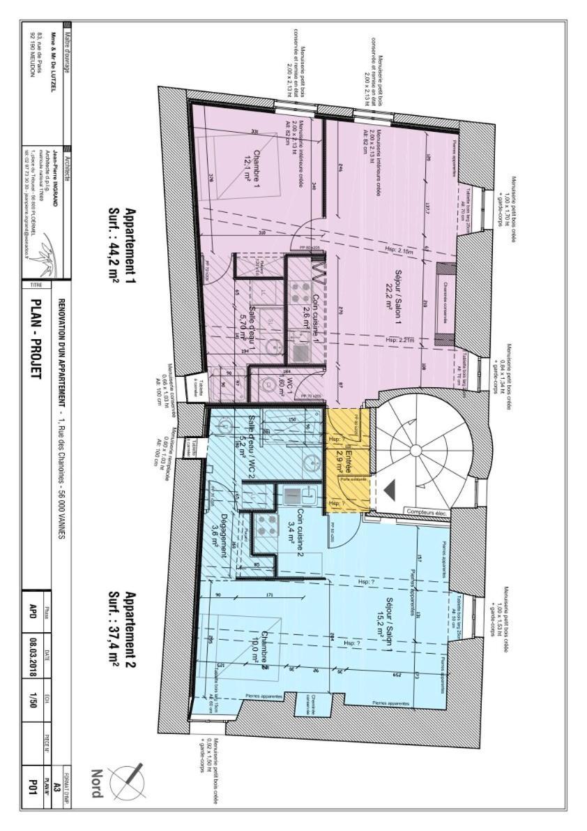 Henri & Henriette - Vannes 7 Pers Centre Historique Екстериор снимка